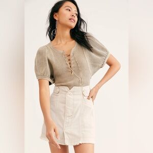 Free People One Hayden Thermal Top Women's.